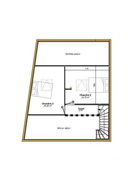 Maison - 82 m² - 4 pièces