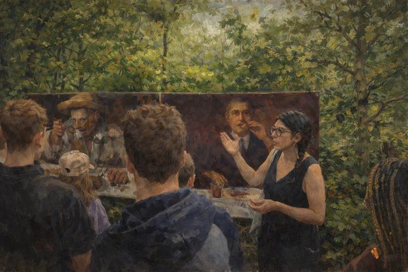 Visite thématique : a table ! Mille ans de gourmandise en battle artistique