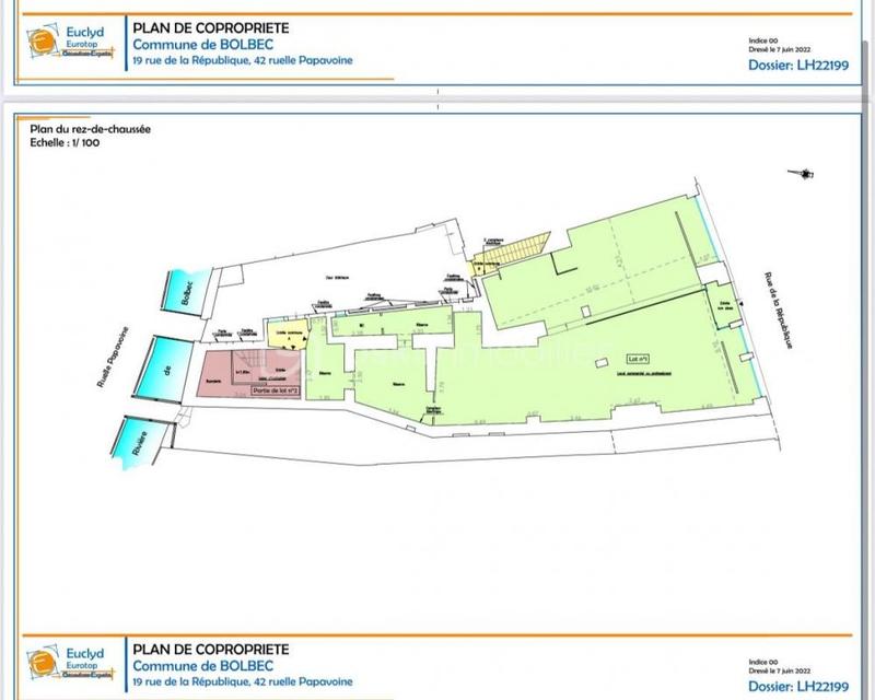 Local commercial - 134 m² - 5 pièces