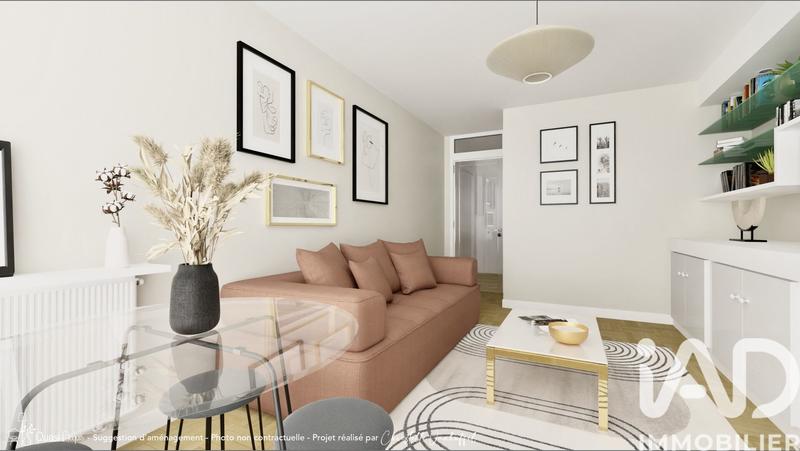 Appartement - 43 m² - 2 pièces