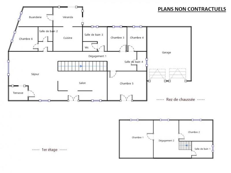 Maison - 250 m² - 7 pièces