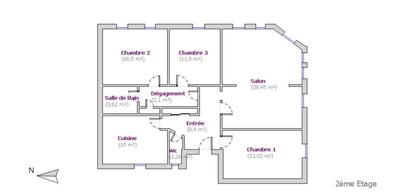 Appartement - 95 m² - 4 pièces