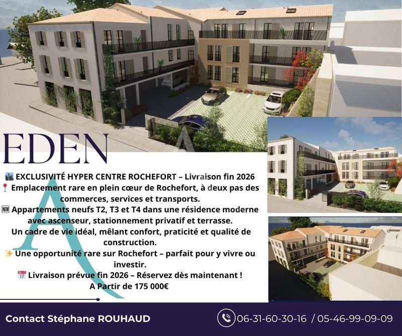 Appartement - 63 m² - 3 pièces