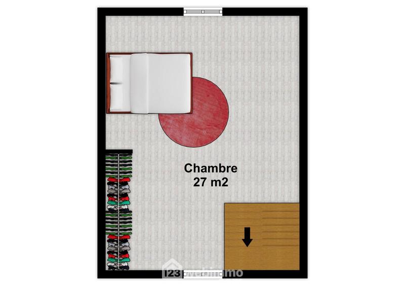 Maison de ville - 112 m² - 5 pièces