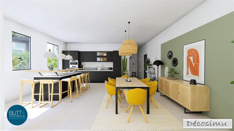 Appartement - 120 m² - 5 pièces