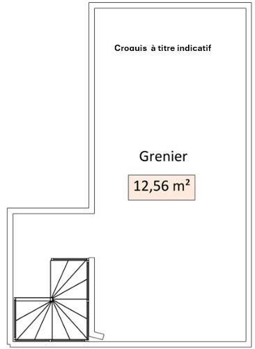 Maison - 70 m² - 3 pièces