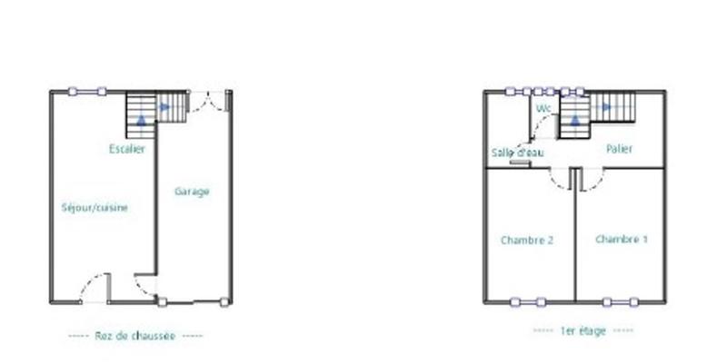 Maison - 58 m² - 3 pièces
