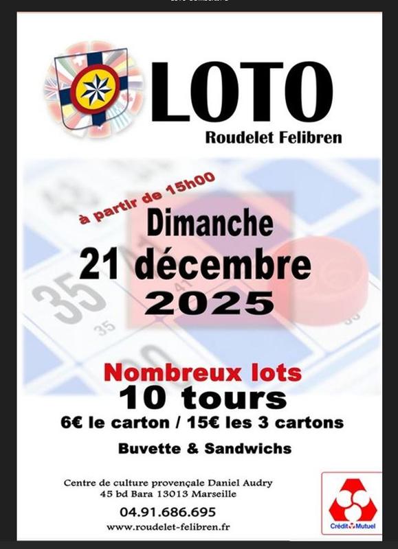 Grand Loto du Roudelet Felibren