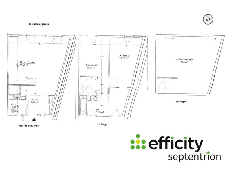 Maison - 82 m² - 4 pièces