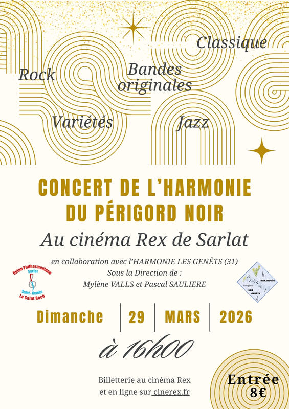 Concert de l'Harmonie du Périgord Noir