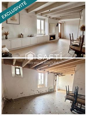 Maison - 90 m² - 4 pièces