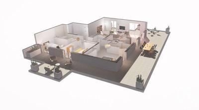 Appartement - 106 m² - 4 pièces