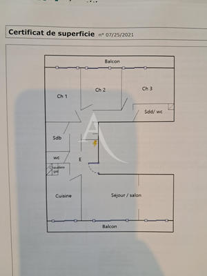 Appartement - 101 m² - 4 pièces