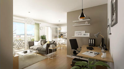 Appartement - 46 m² - 2 pièces