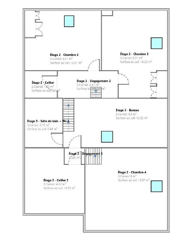 Appartement - 140 m² - 5 pièces