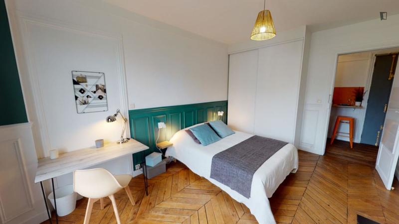 Chambre - 17 m² - 3 pièces