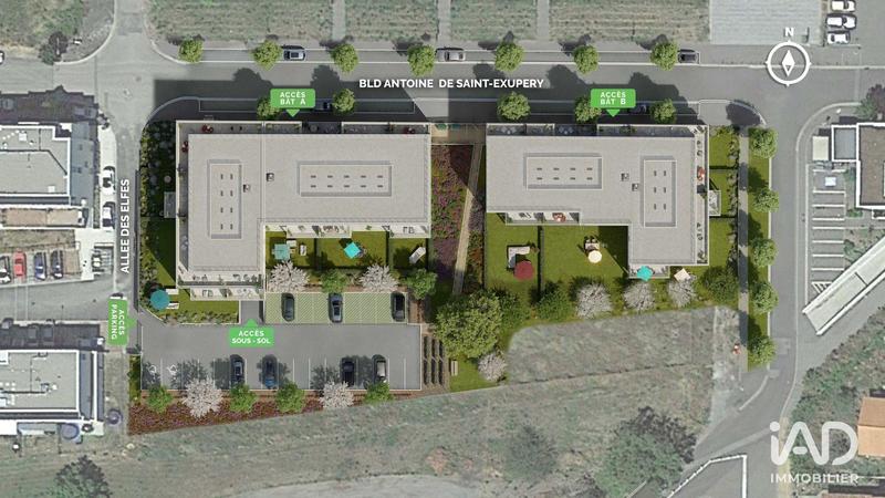 Appartement - 35 m² - 1 pièce