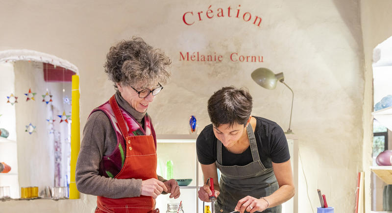 Initiation à l'art du Vitrail "Tiffany" avec Mélanie Cornu