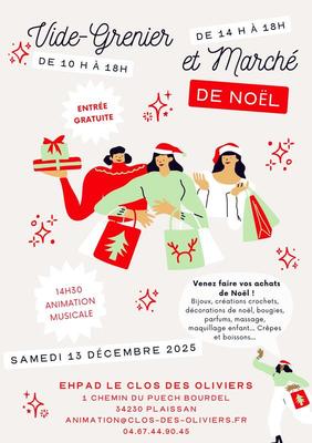 Vide grenier et marché de noël