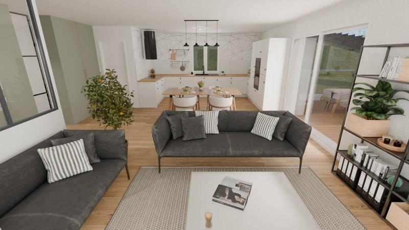 Maison - 95 m² - 4 pièces