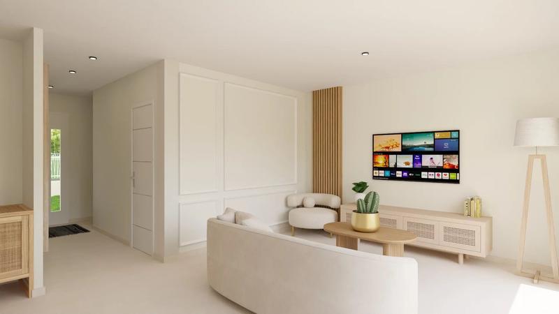 Maison - 90 m² - 5 pièces