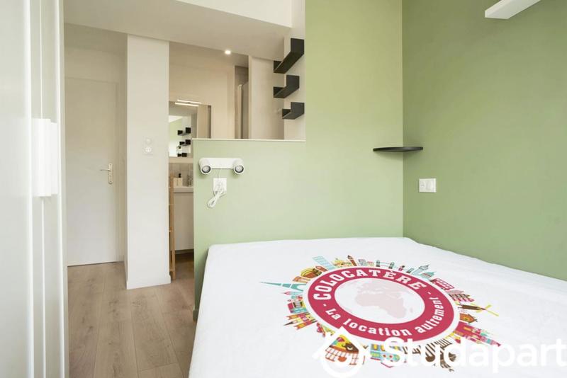 Chambre - 12 m² - 1 pièce