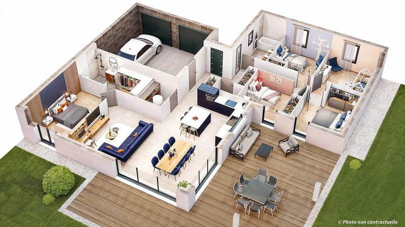 Maison - 136 m² - 7 pièces