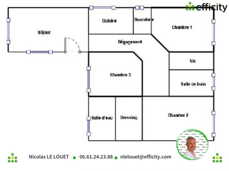 Pavillon - 122 m² - 4 pièces