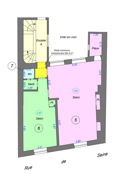 Appartement - 60 m² - 2 pièces