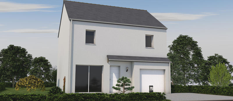 Maison - 90 m² - 5 pièces