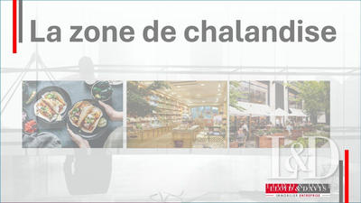 Fonds de commerce - Local commercial - 270 m²