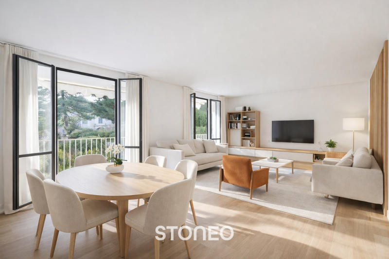 Appartement ancien - 104 m² - 5 pièces