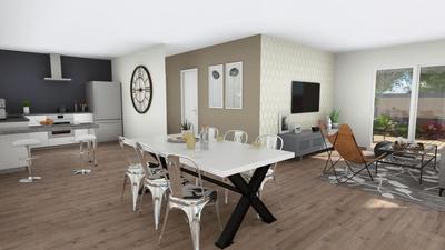 Maison - 90 m² - 7 pièces