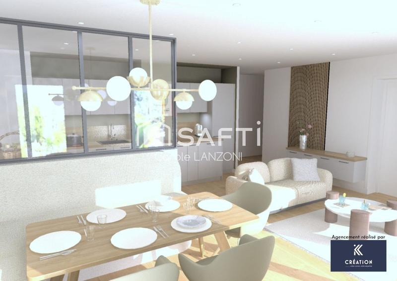 Appartement - 90 m² - 4 pièces