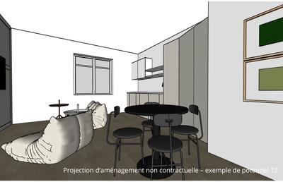 Appartement - 39 m² - 2 pièces