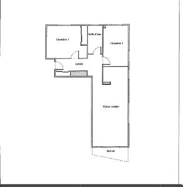 Appartement - 54 m² - 3 pièces