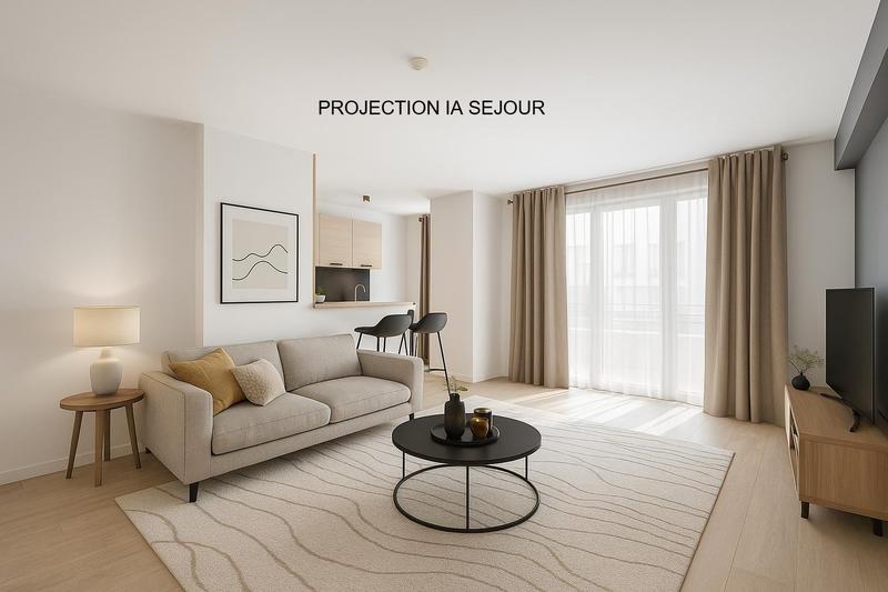 Appartement - 56 m² - 2 pièces