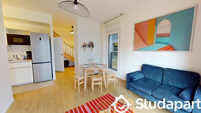 Chambre - 9 m² - 1 pièce