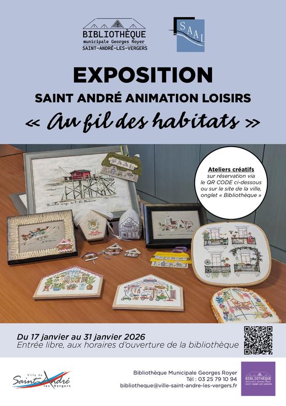 Exposition "Au fil des habitats"