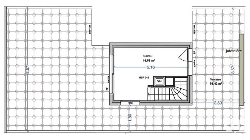 Appartement - 115 m² - 4 pièces
