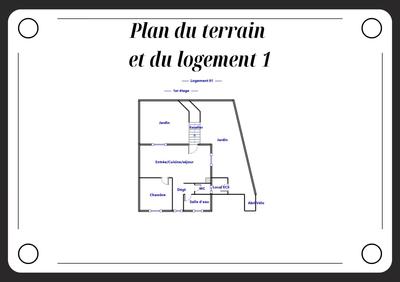 Maison - 80 m² - 4 pièces