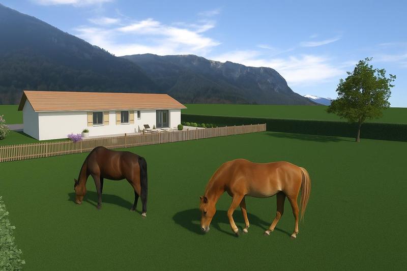 Maison - 90 m² - 5 pièces