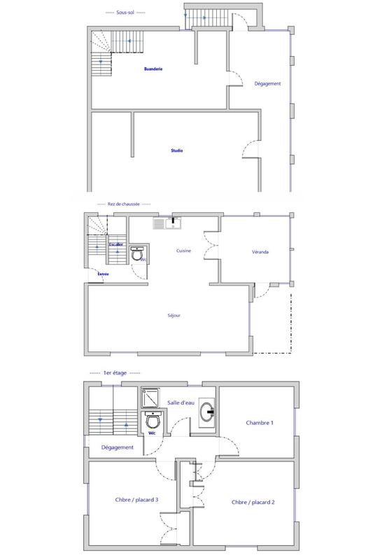 Maison - 128 m² - 5 pièces