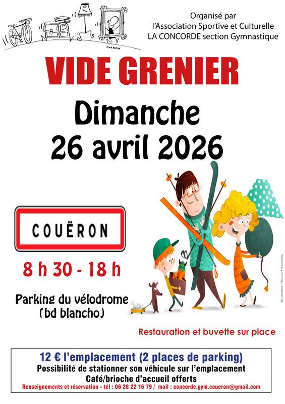 Vide grenier de la concorde gym