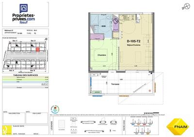 Appartement - 40 m² - 2 pièces