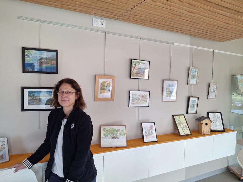 Exposition de peintures - Sonia Lefort, entre trait et couleur