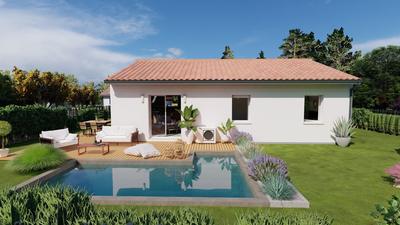 Maison - 80 m² - 5 pièces