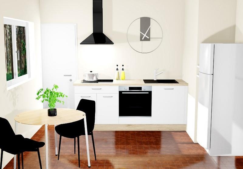 Appartement - 44 m² - 2 pièces