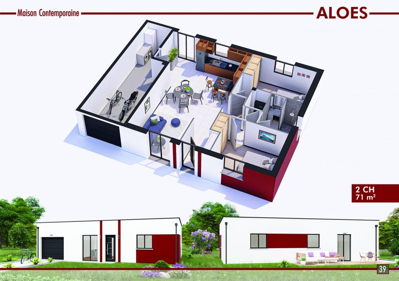 Maison - 71 m² - 4 pièces