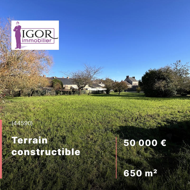 Terrain - 650 m²